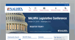 Desktop Screenshot of nalhfa.org